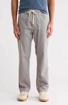 Lucky Brand Organic Cotton Dobby Drawstring Waist Pants