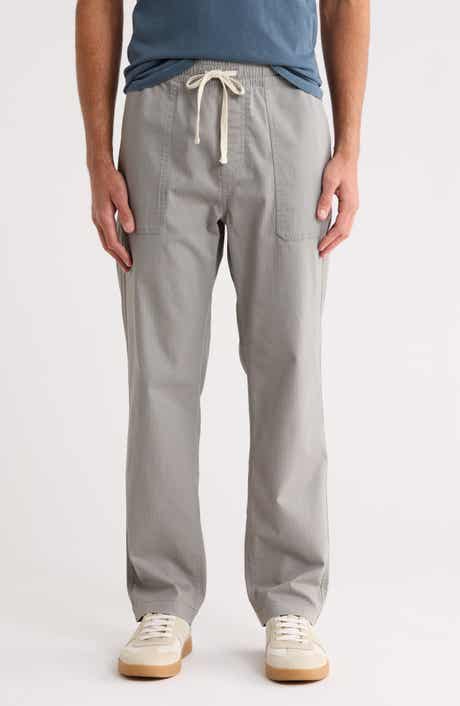Lucky Brand Organic Cotton Dobby Drawstring Waist Pants