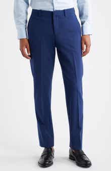 Nordstrom Henrik Trim Fit Solid Stretch Wool Suit Pants