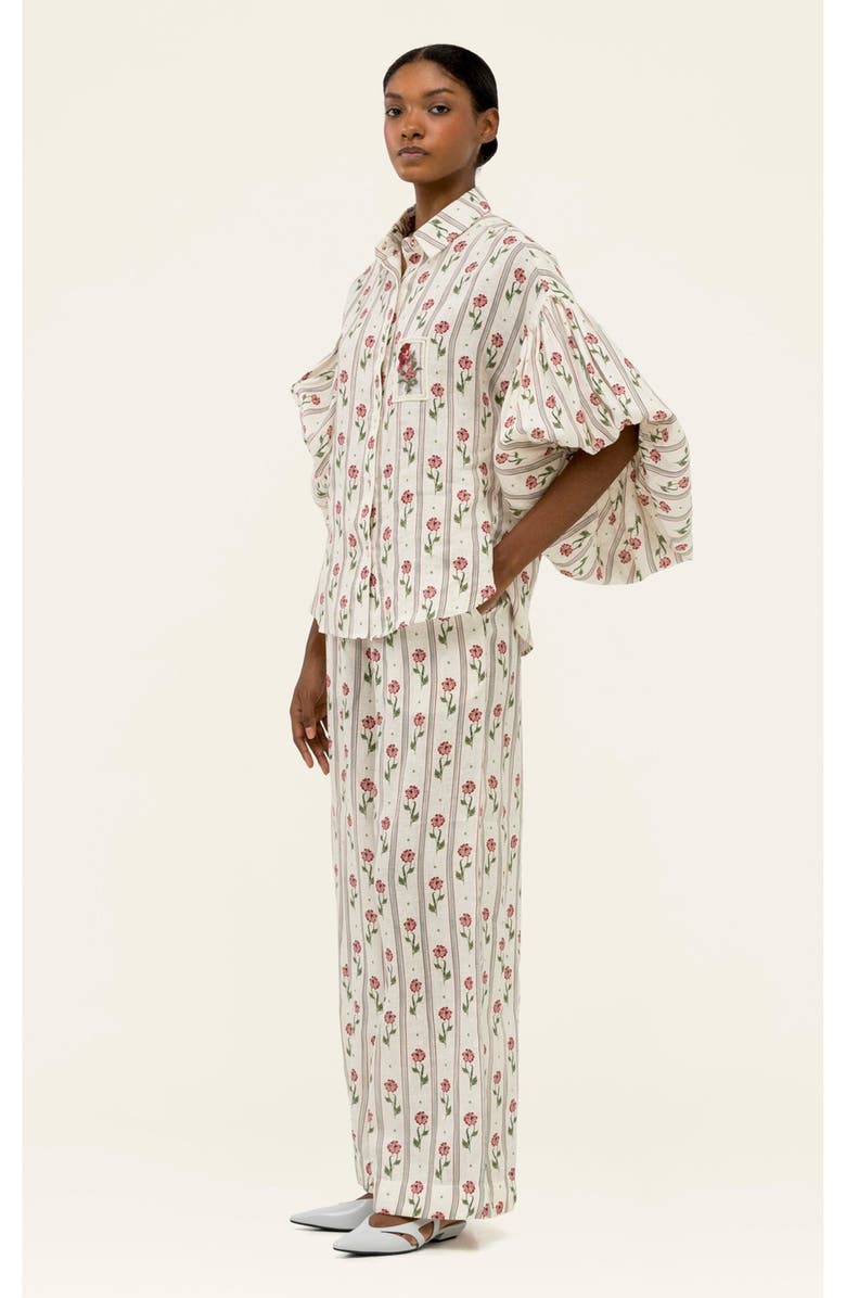 Agua by Agua Bendita Tota Quebrada Trousers, Alternate, color, Multi