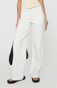 Princess Polly Lando Low Rise Straight Leg Jeans