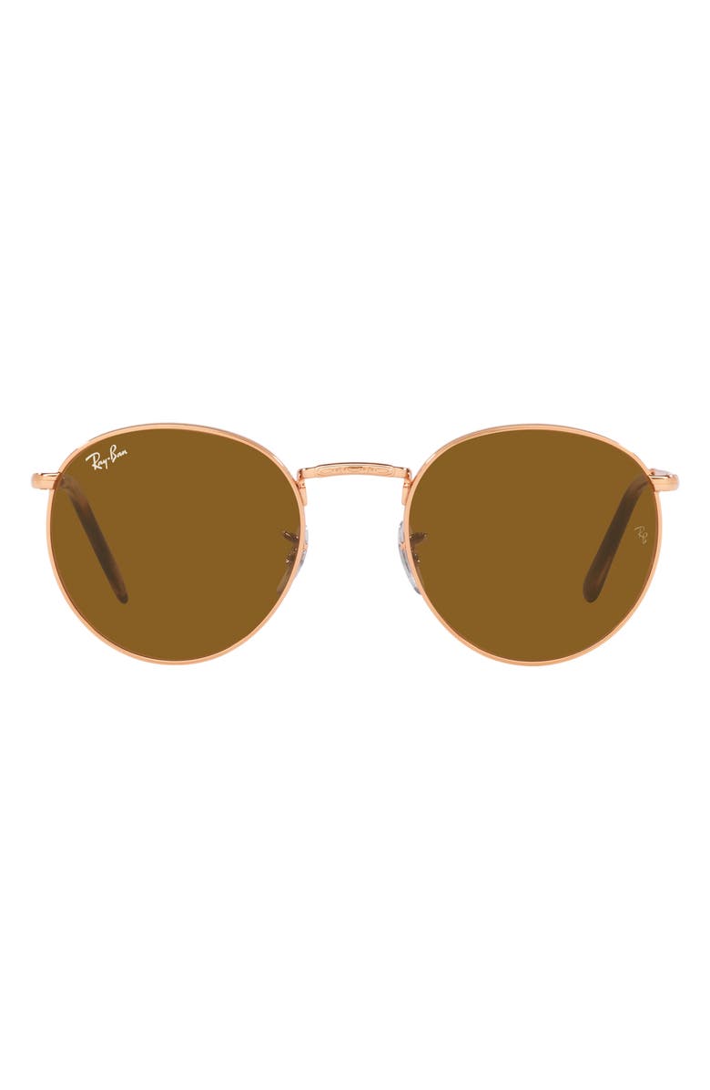 Ray-Ban New Round 53mm Phantos Sunglasses, Main, color,