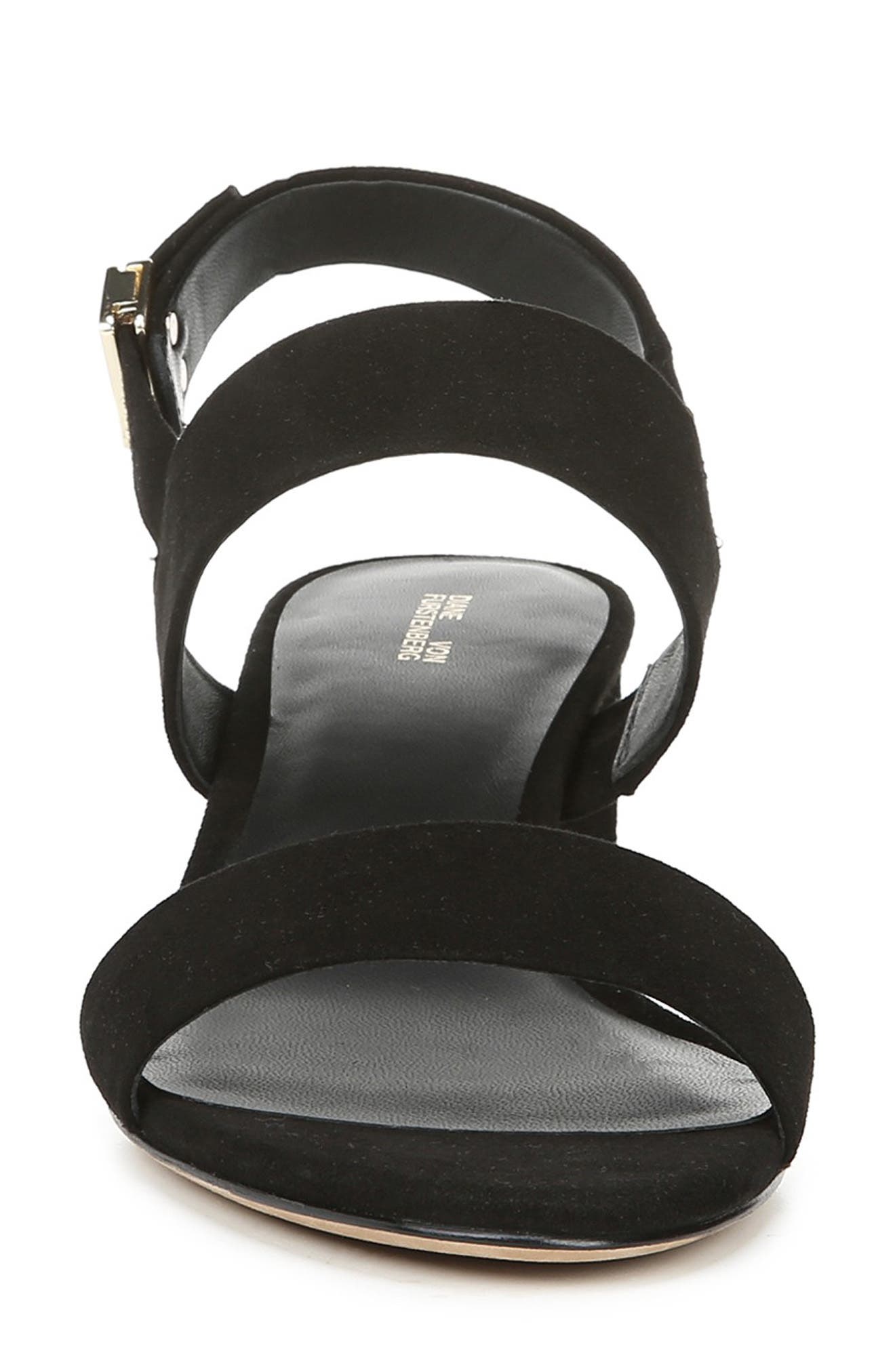 Diane von Furstenberg Link Slingback Sandal, Alternate, color, 