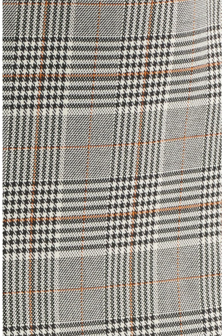 Windowpane Plaid Scrunch Sleeve Jacket, Alternate, color, ANNE BLACK MULTI