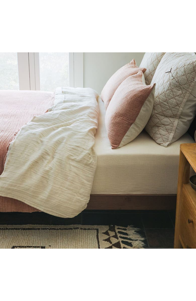 Crane Air Dune Set of 2 Pillowcases, Alternate, color, Sandstone