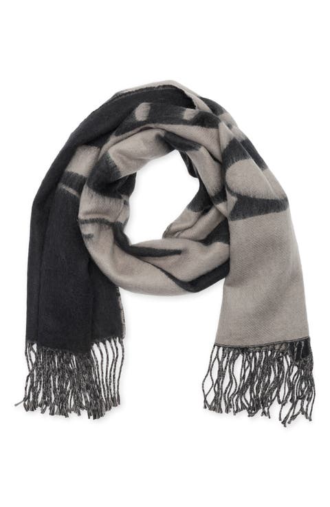 Oppose Logo Oversize Scarf