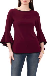 Chaus Bell Sleeve Top