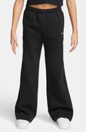 Nike Kids' Sportswear Studio Fleece Open Hem Pants