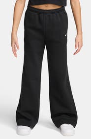 Nike Kids' Sportswear Studio Fleece Open Hem Pants