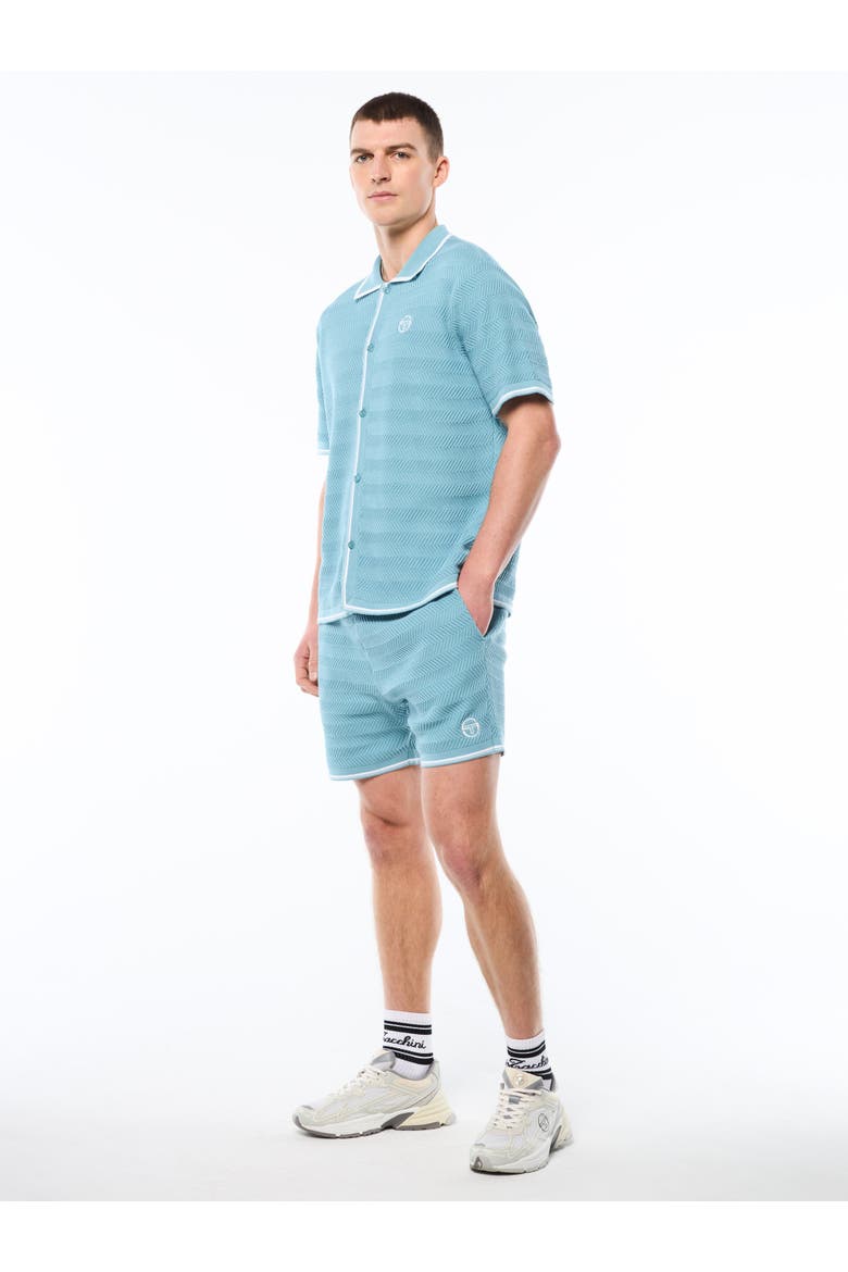 Riva Cabana Shirt, Alternate, color, STILLWATER