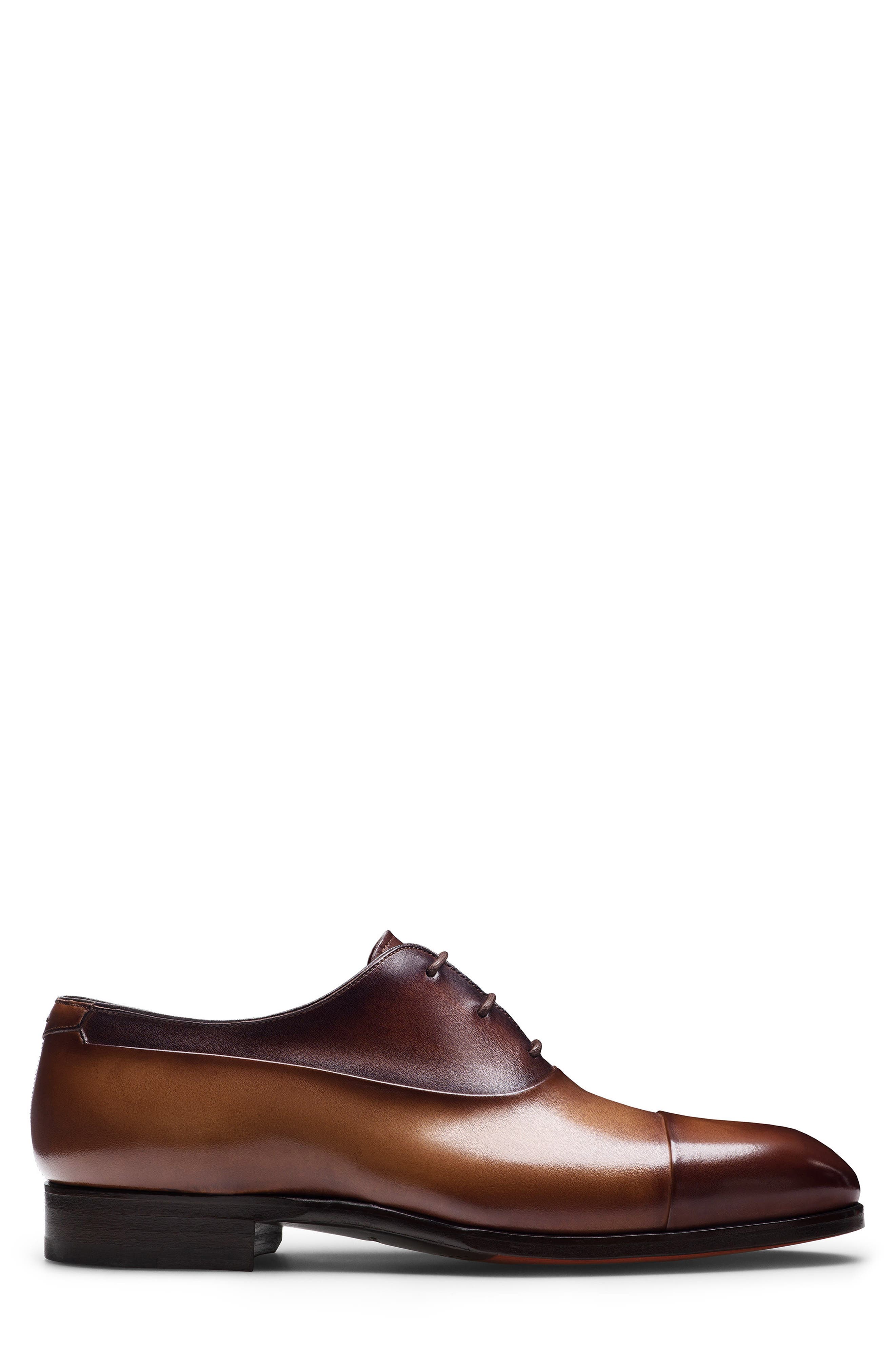 Magnanni Duke Plain Toe Oxford, Alternate, color, Tabaco