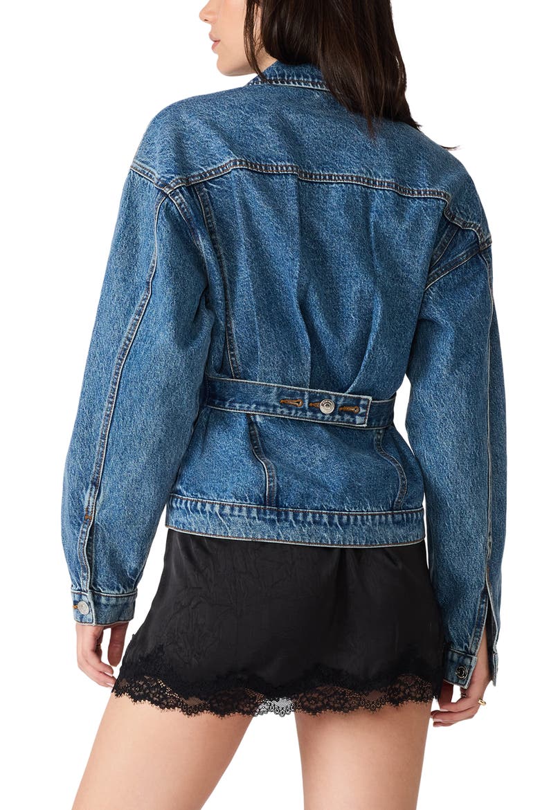 Henrietta Denim Jacket, Alternate, color, IMPERIAL BLUE