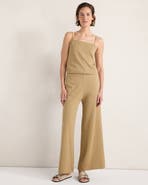 Haven Well Within Organic Cotton Jersey Wide Leg Pants