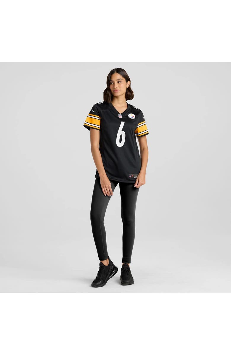 Nike Women's Nike Patrick Queen Black Pittsburgh Steelers Game Player Jersey, Alternate, color, Black