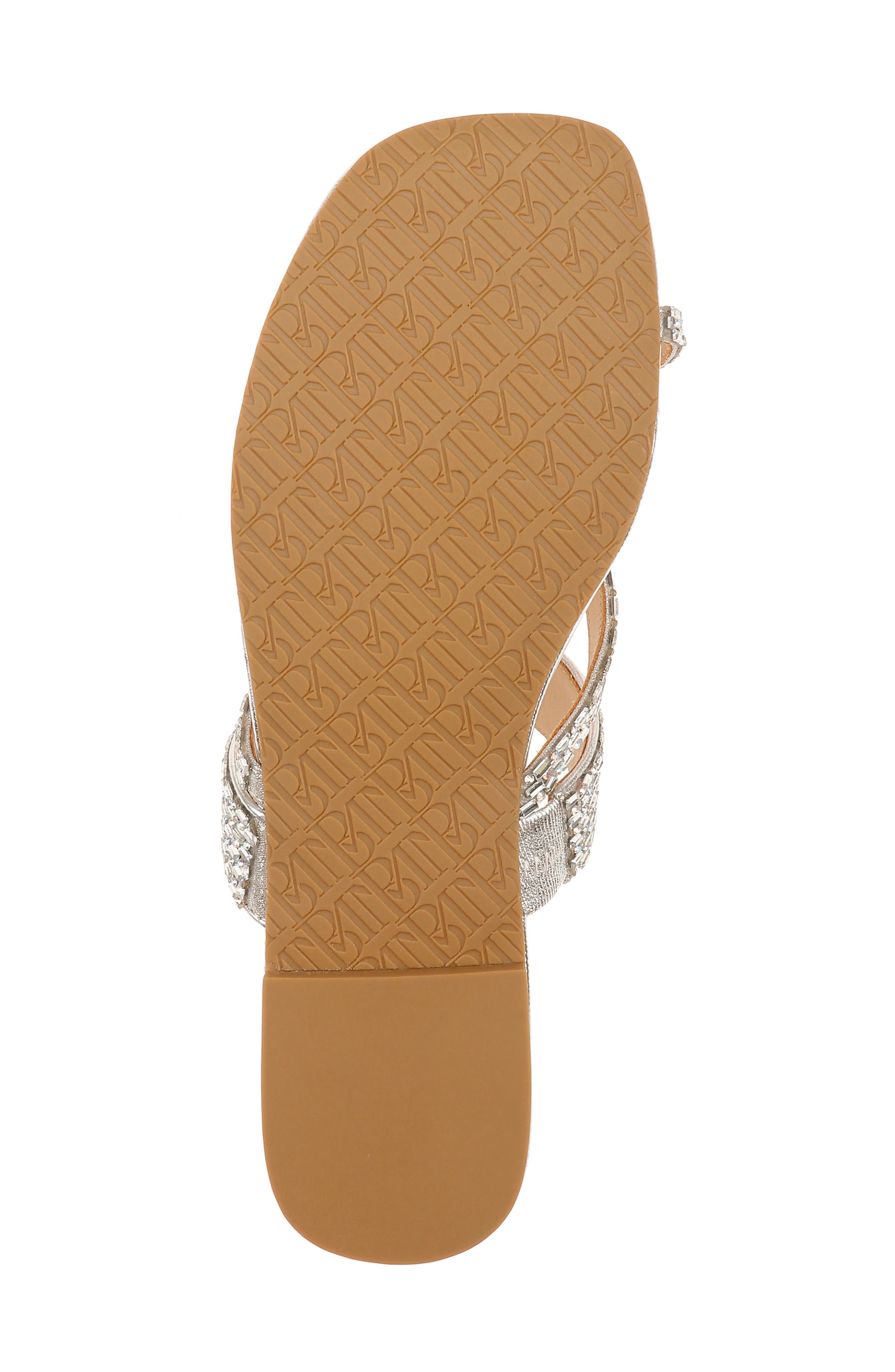 Badgley Mischka Collection Zelah Embellished Sandal, Alternate, color, 