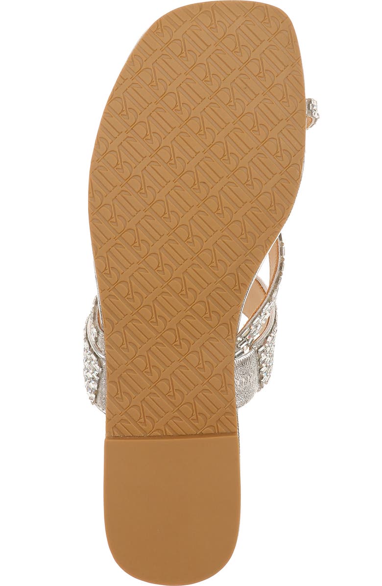 Badgley Mischka Collection Zelah Embellished Sandal, Alternate, color,