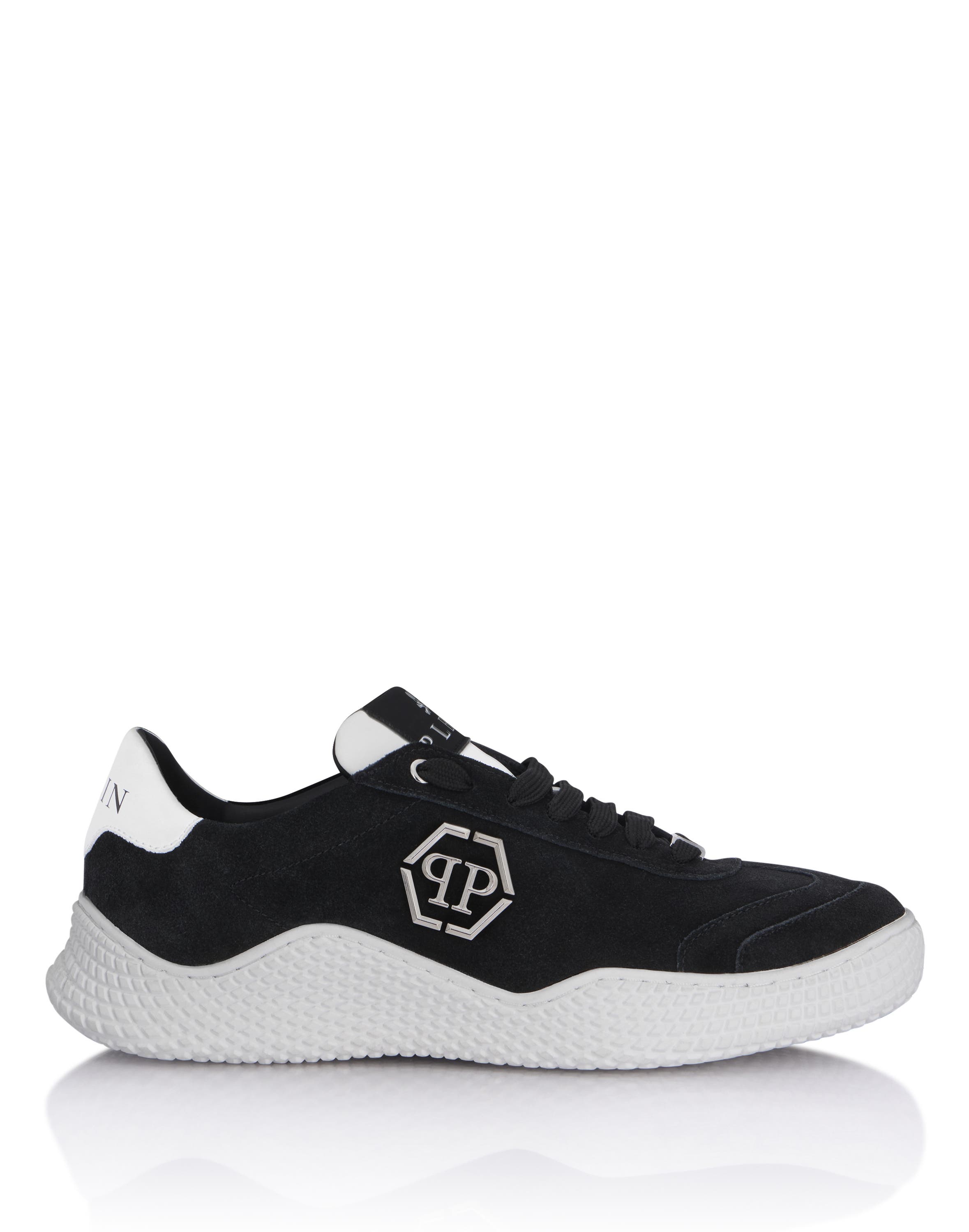 Suede Runner Hexagon Unisex, Alternate, color, black/white