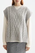 Scotch & Soda Cable Side Tie Sweater Vest