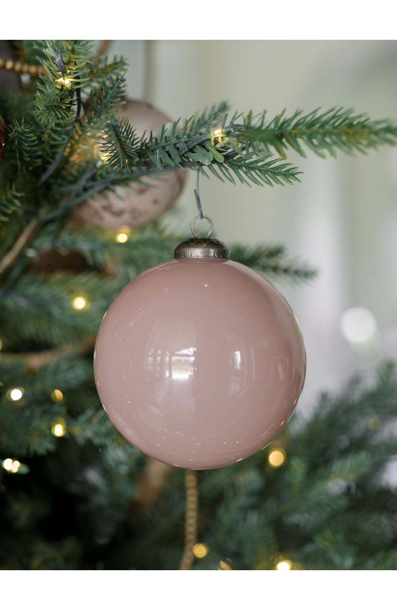 CG Hunter 4" Assorted Vintage Rose Glass Ornament, Alternate, color, 