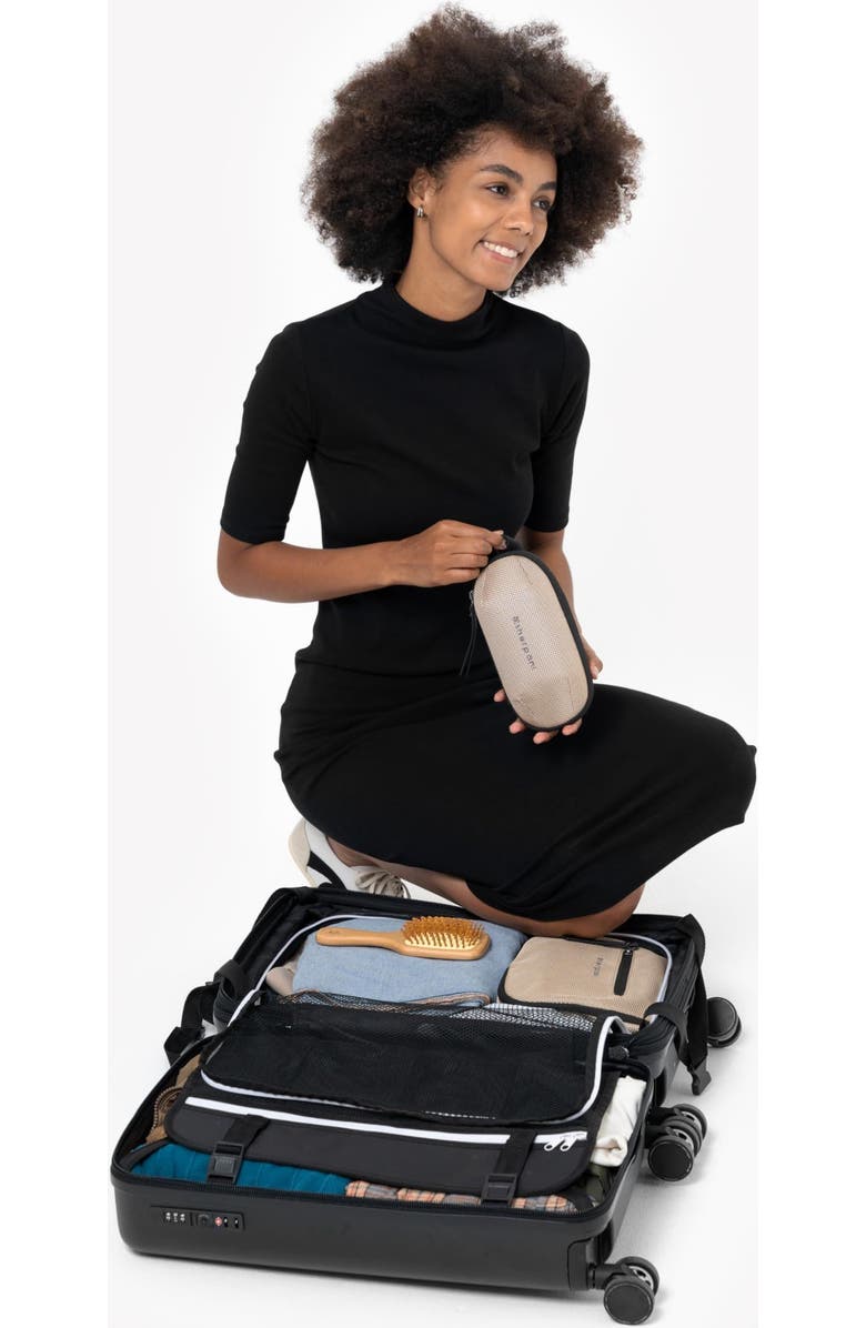 Sherpani Mini Co-Pilot Travel Cable Bag, Alternate, color, Carbon