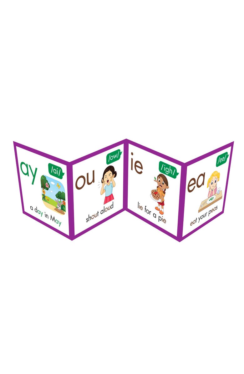 Junior Learning Rainbow Phonics 67 Phoneme Posters, Alternate, color, Multicolored