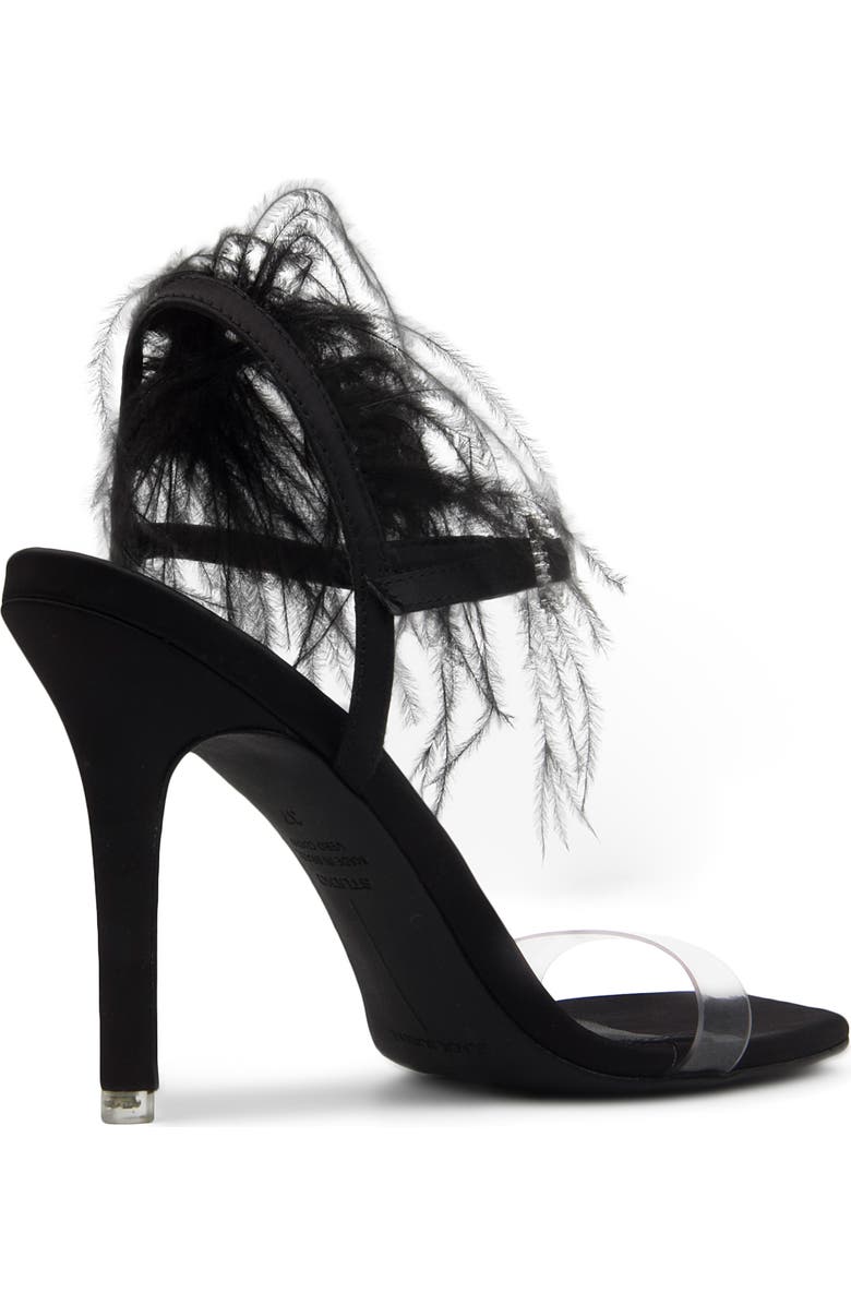 BLACK SUEDE STUDIO Trinity Square Toe Sandal, Alternate, color,