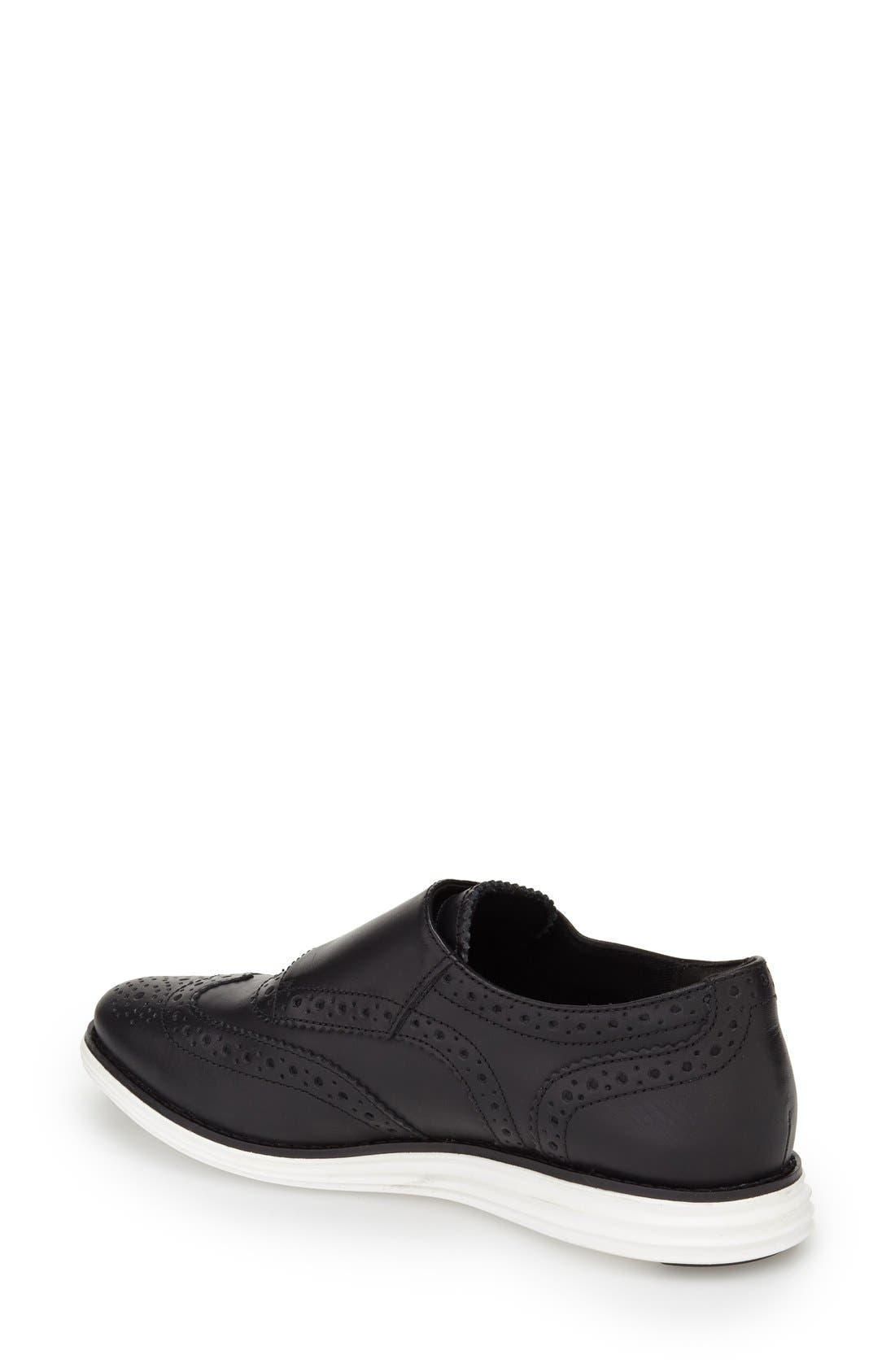 Cole Haan Original Grand Monkstrap Sneaker, Alternate, color, 