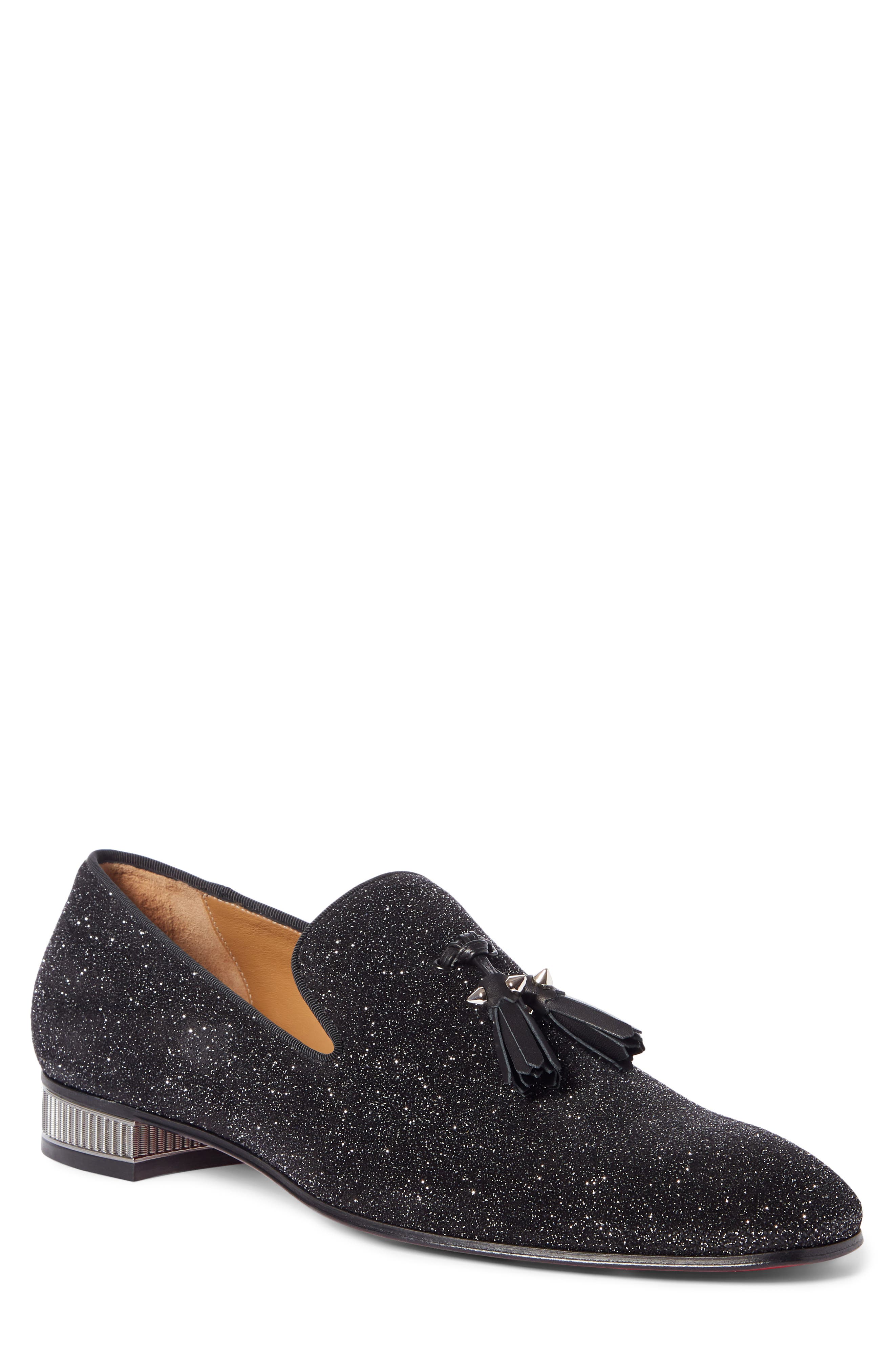 Christian Louboutin Colonnaki Tassel Loafer, Main, color, 