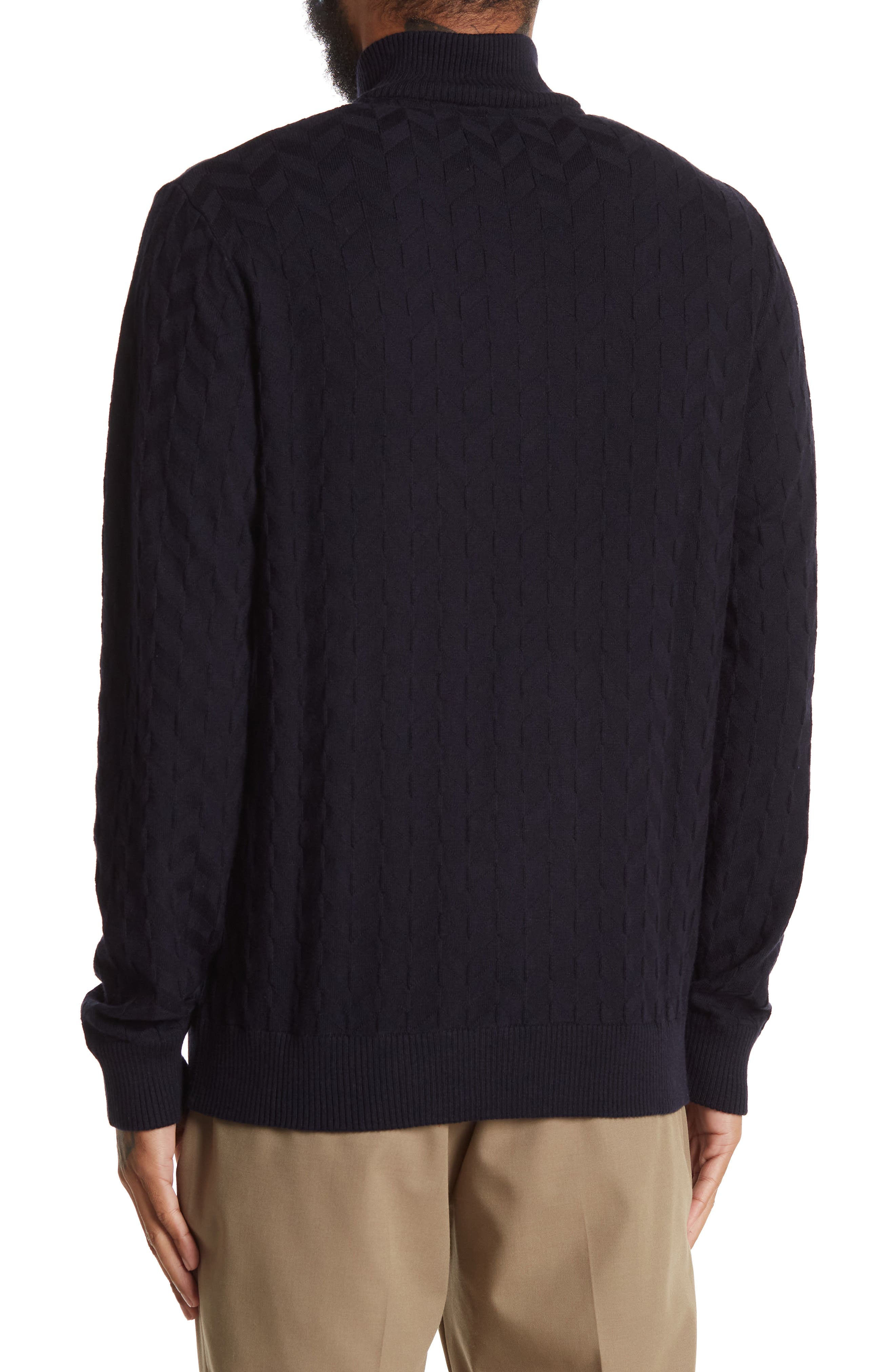 Robert Graham Vasa Quarter Zip Sweater (Men) | Nordstrom