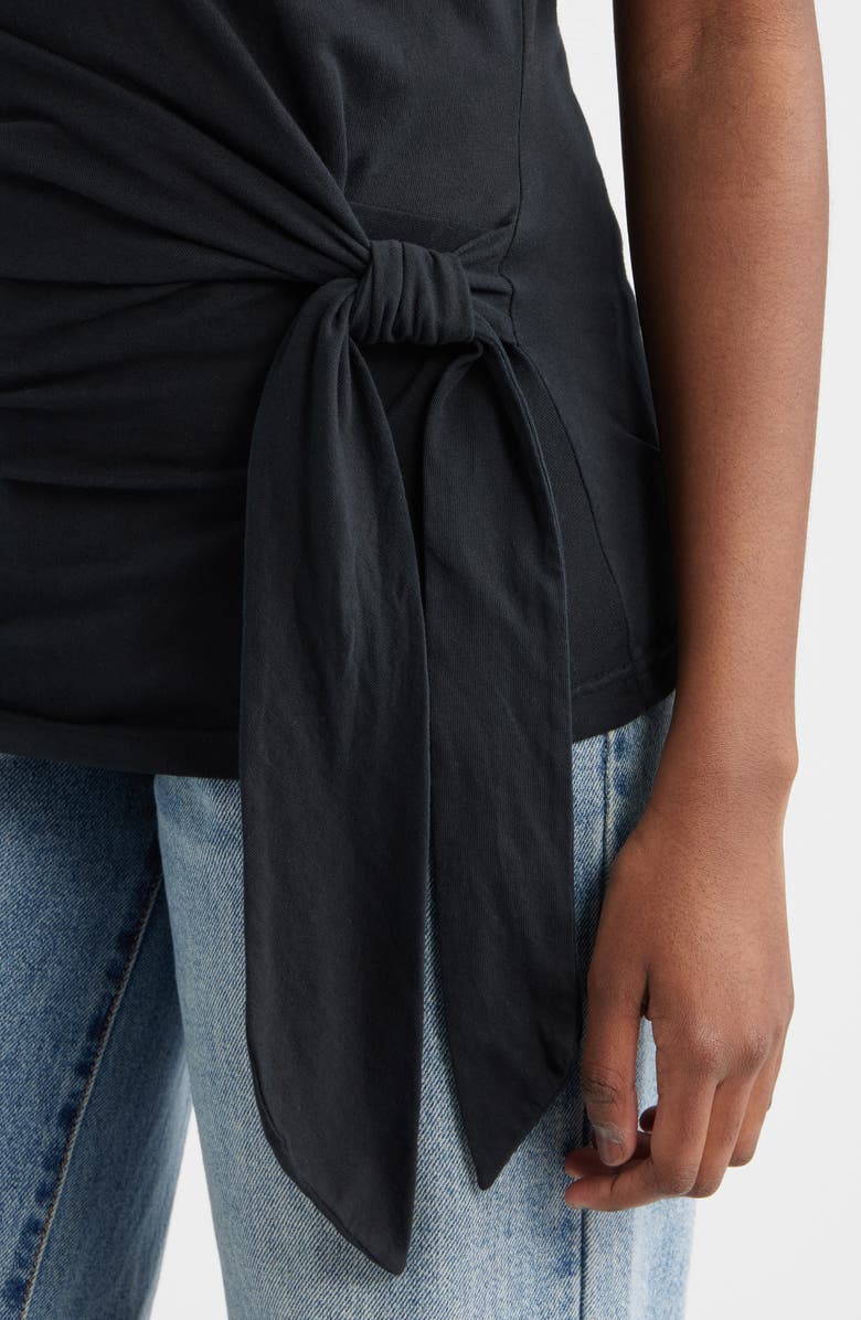 Rails Gabbie Side Cotton Top, Alternate, color, Black