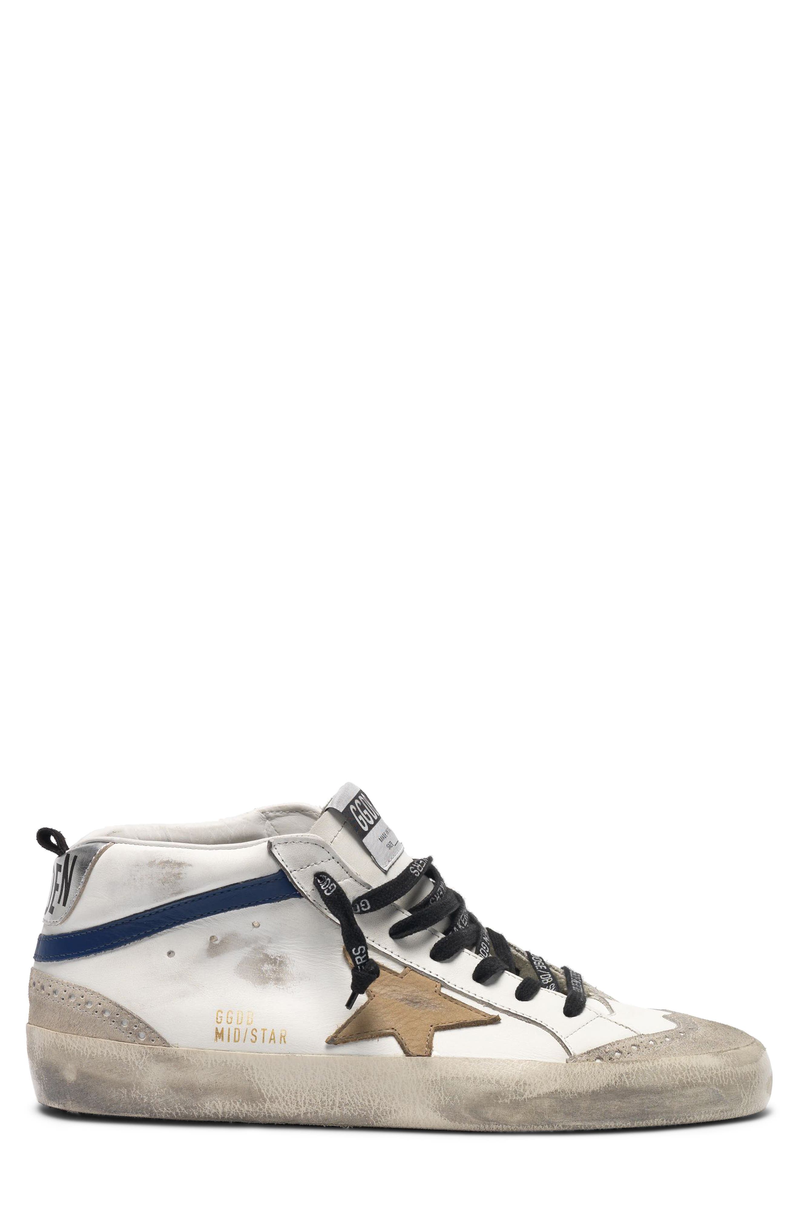 Golden Goose Mid Star Sneaker, Main, color, 
