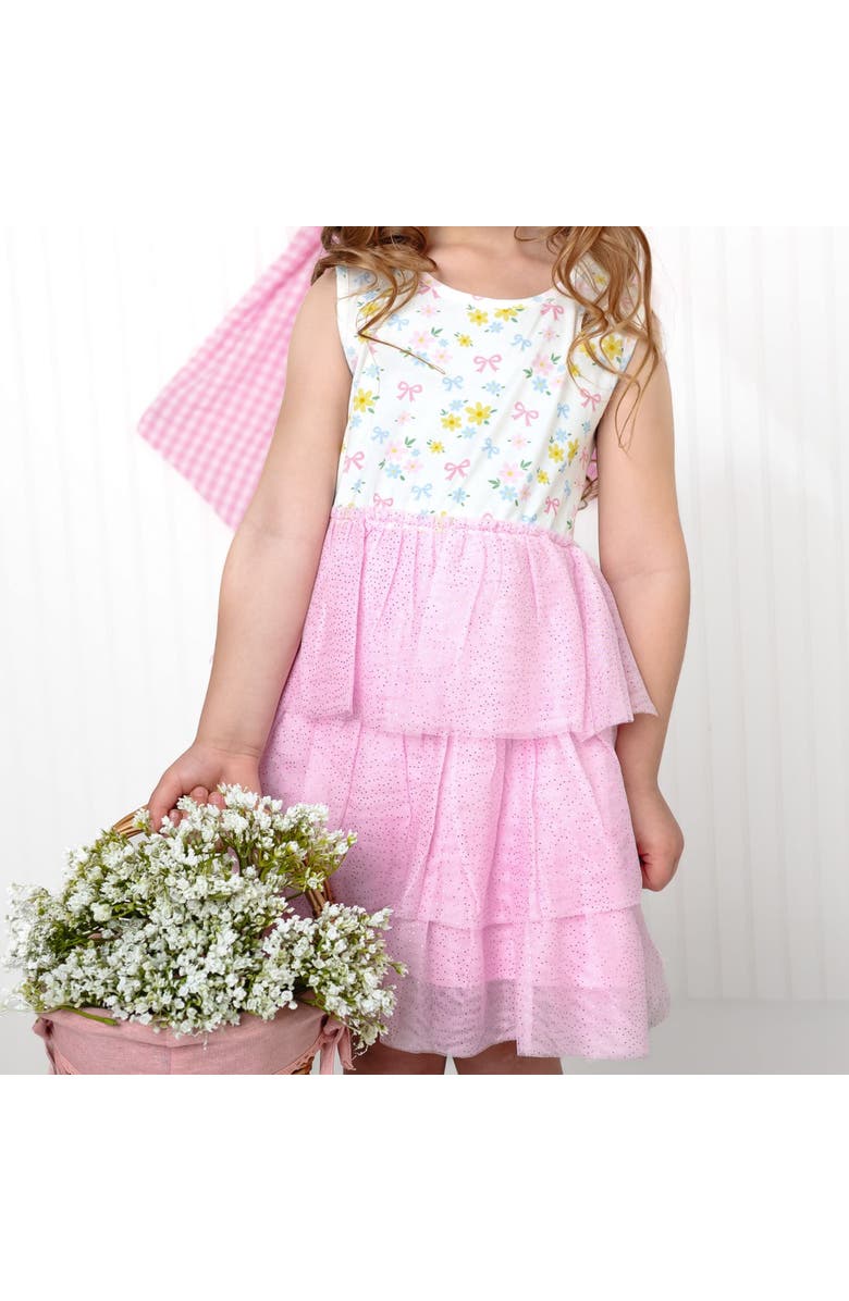 Sweet Wink Sweet Floral Tank Tutu Dress, Alternate, color, Pink