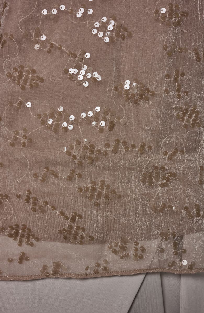 Donna Karan New York Sequin Detail Top, Alternate, color, 