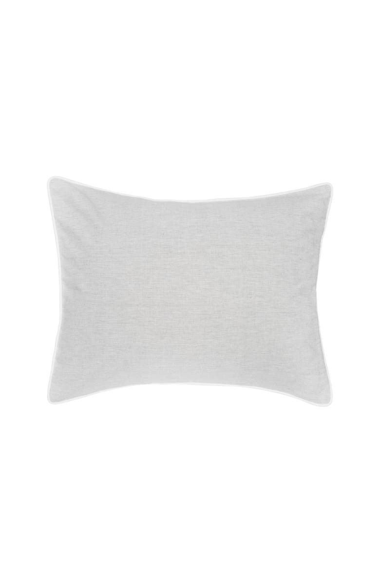 carol & frank Tate Boulder Cotton Standard Pillow Sham, Main, color, Grey