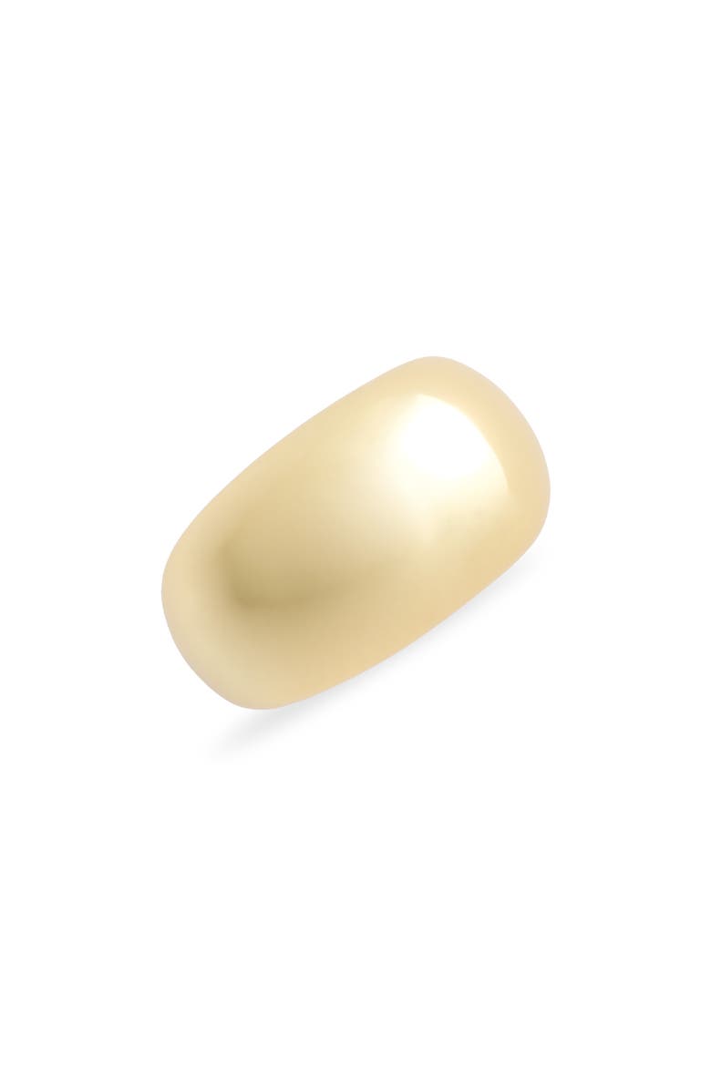 Puffy Dome Ring, Main, color, GOLD