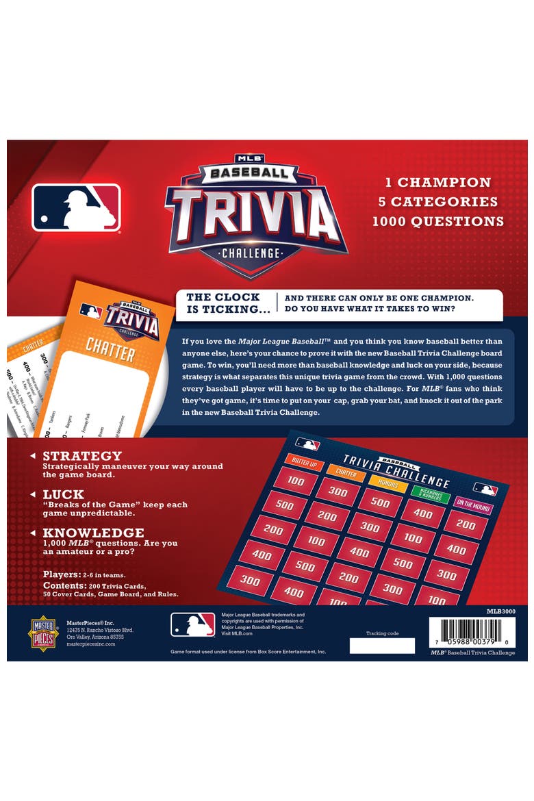 MLB - Baseball Trivia Challenge, Alternate, color, Multicolor