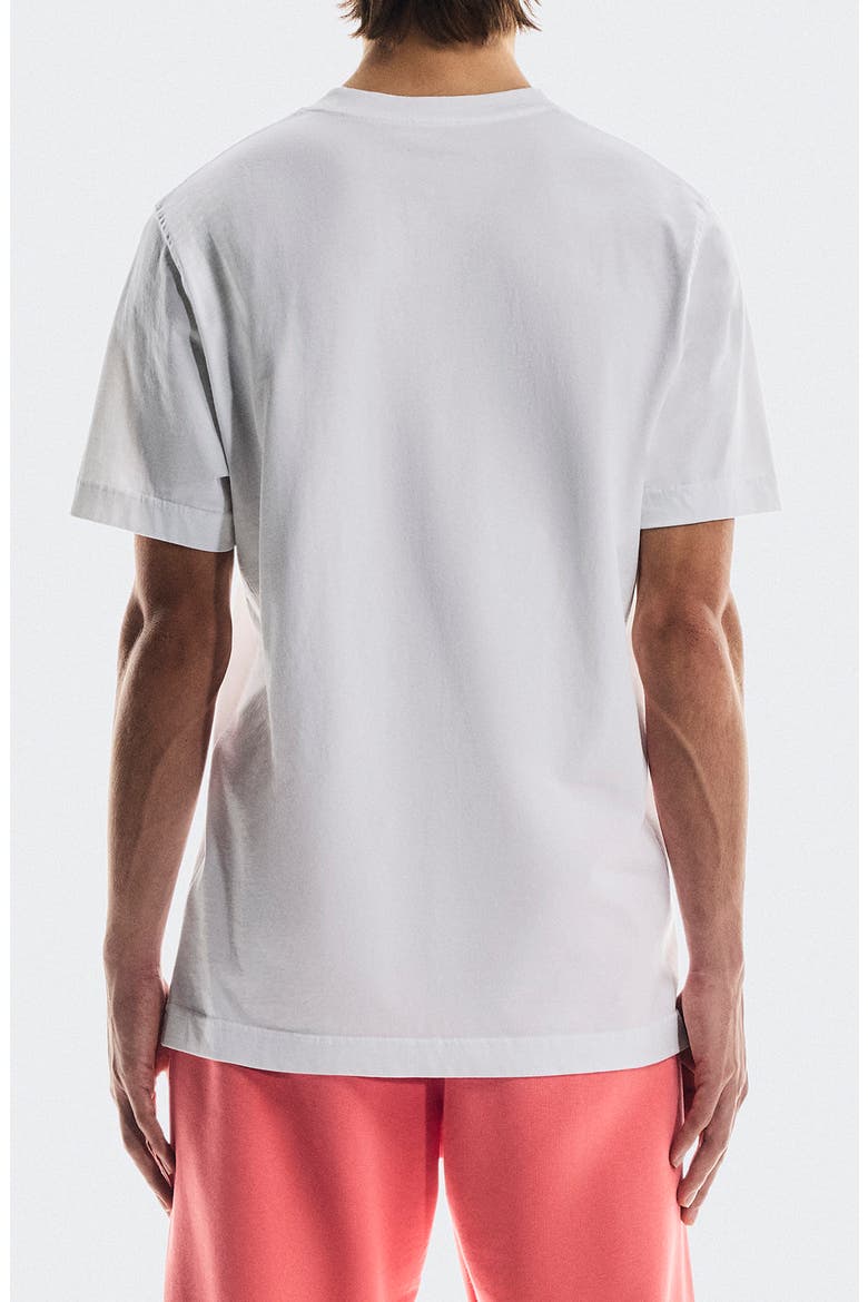 Club T Oversize Organic Cotton T-Shirt, Alternate, color, WHITE