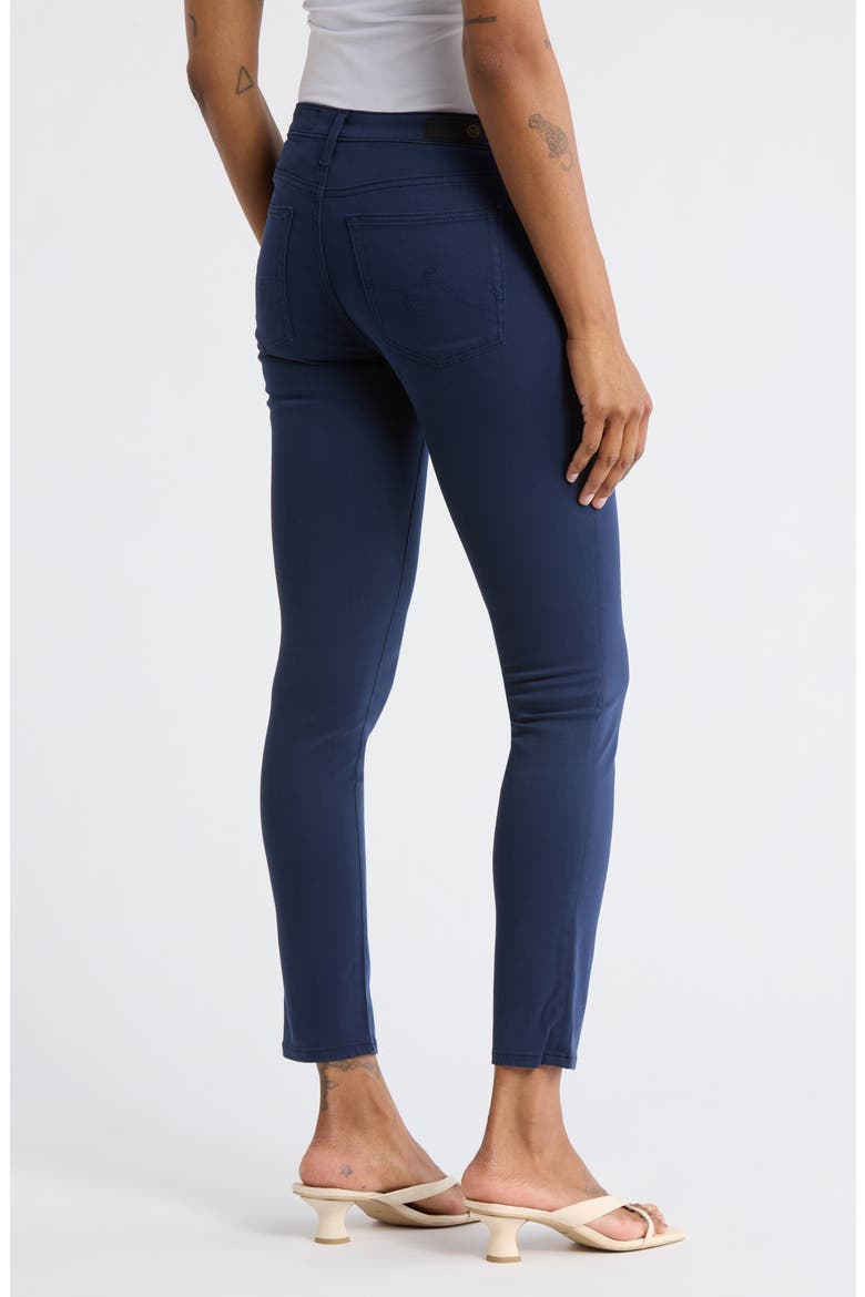 Prima Low Rise Ankle Cigarette Pants, Alternate, color, MIDNIGHT BERLIN