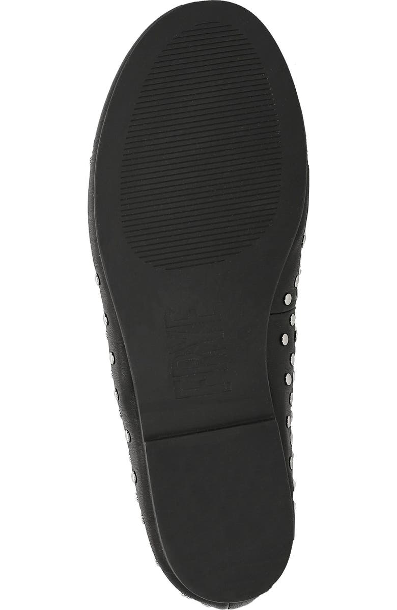 Frye Emma Studded Mary Jane Flat, Alternate, color, Black