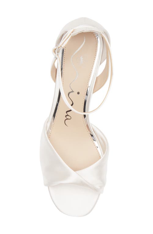 Nina Briza Ankle Strap Platform Sandal