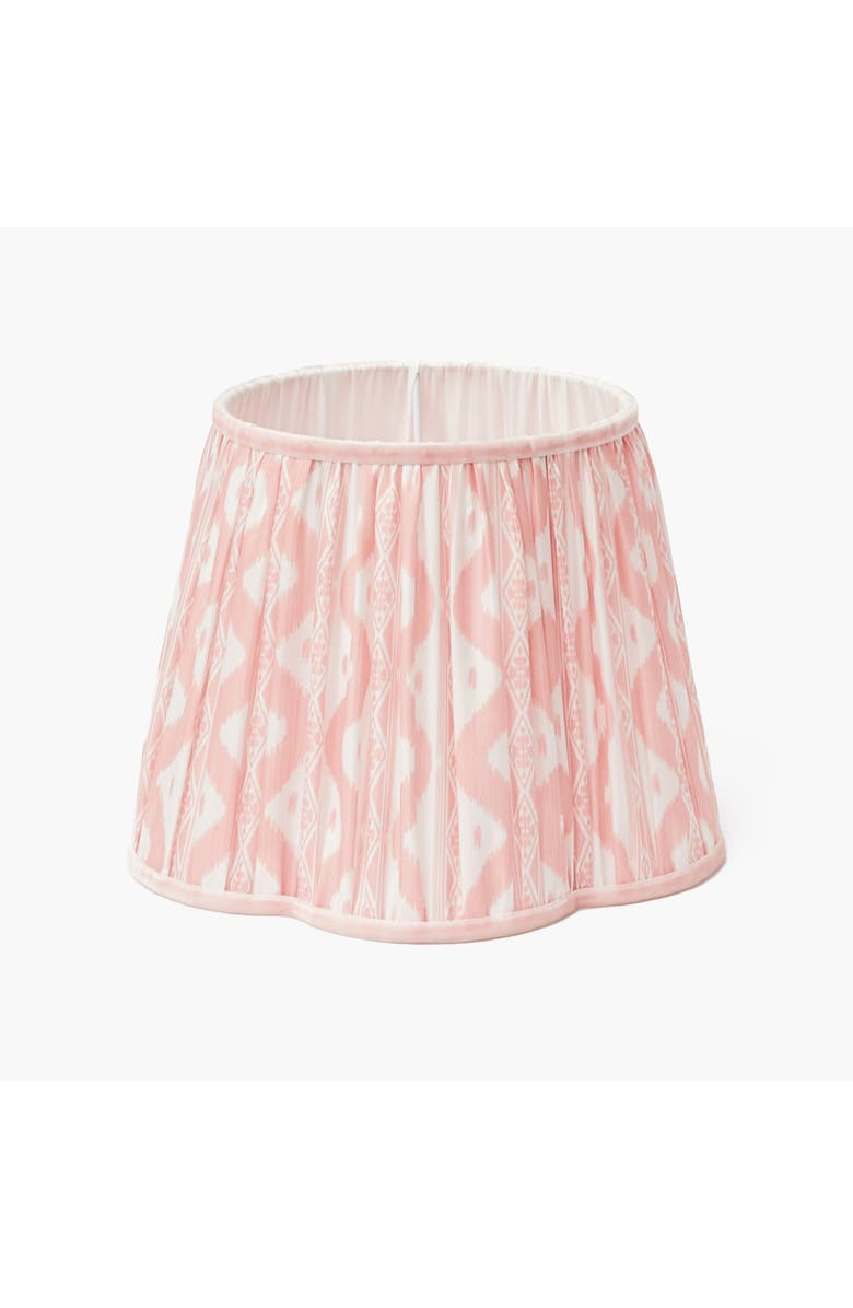 Mrs. Alice Pink Ikat Lampshade, Main, color, Pink
