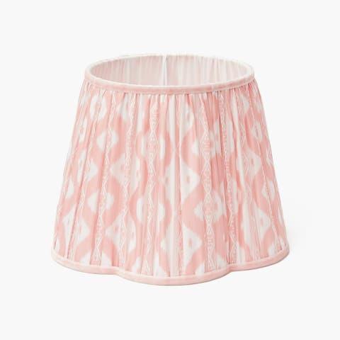 Pink Ikat Lampshade (30cm)