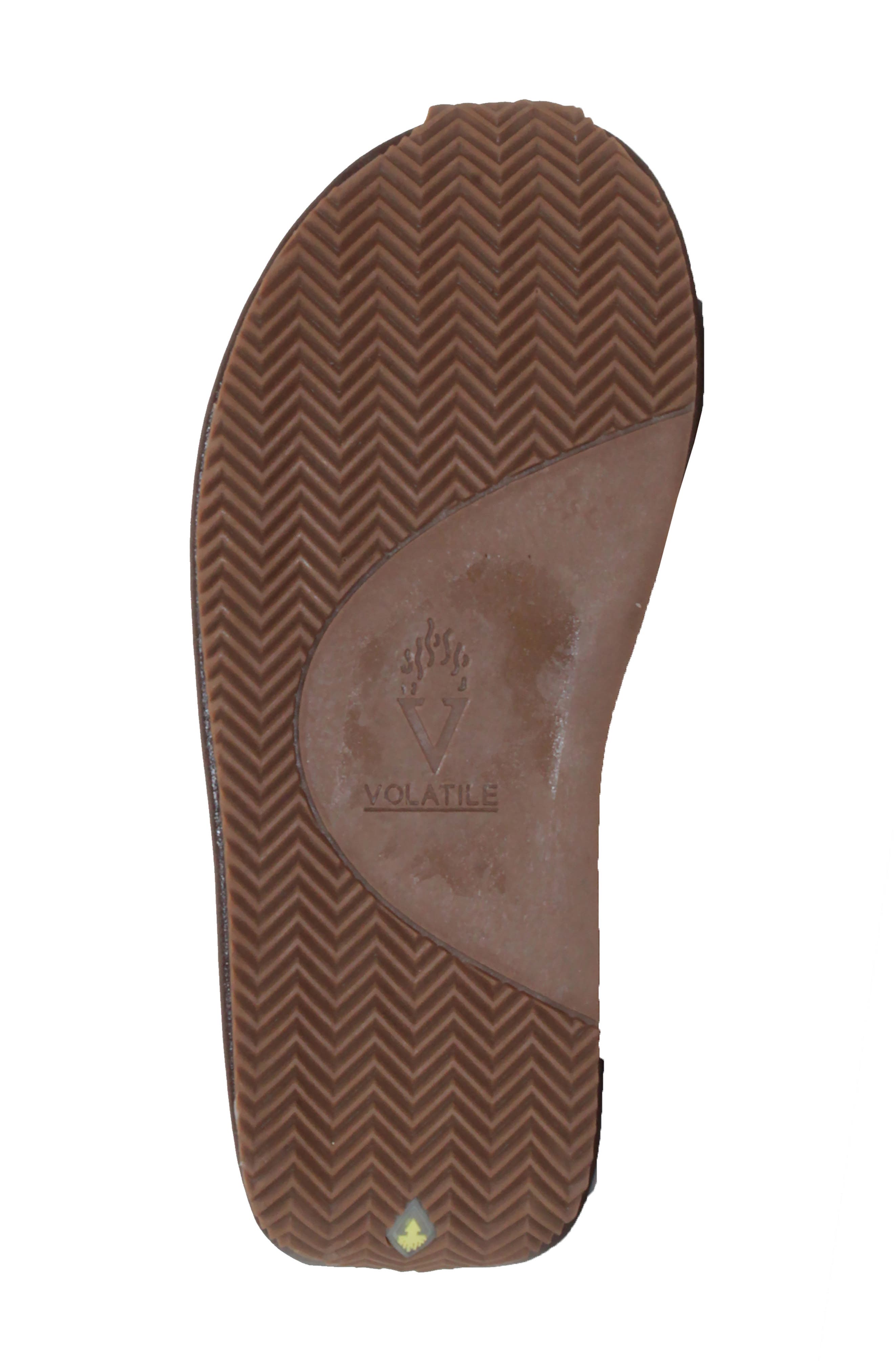 Neville Genuine Calf Hair Platform Flip Flop, Alternate, color, TAN LEOPARD CALF HAIR