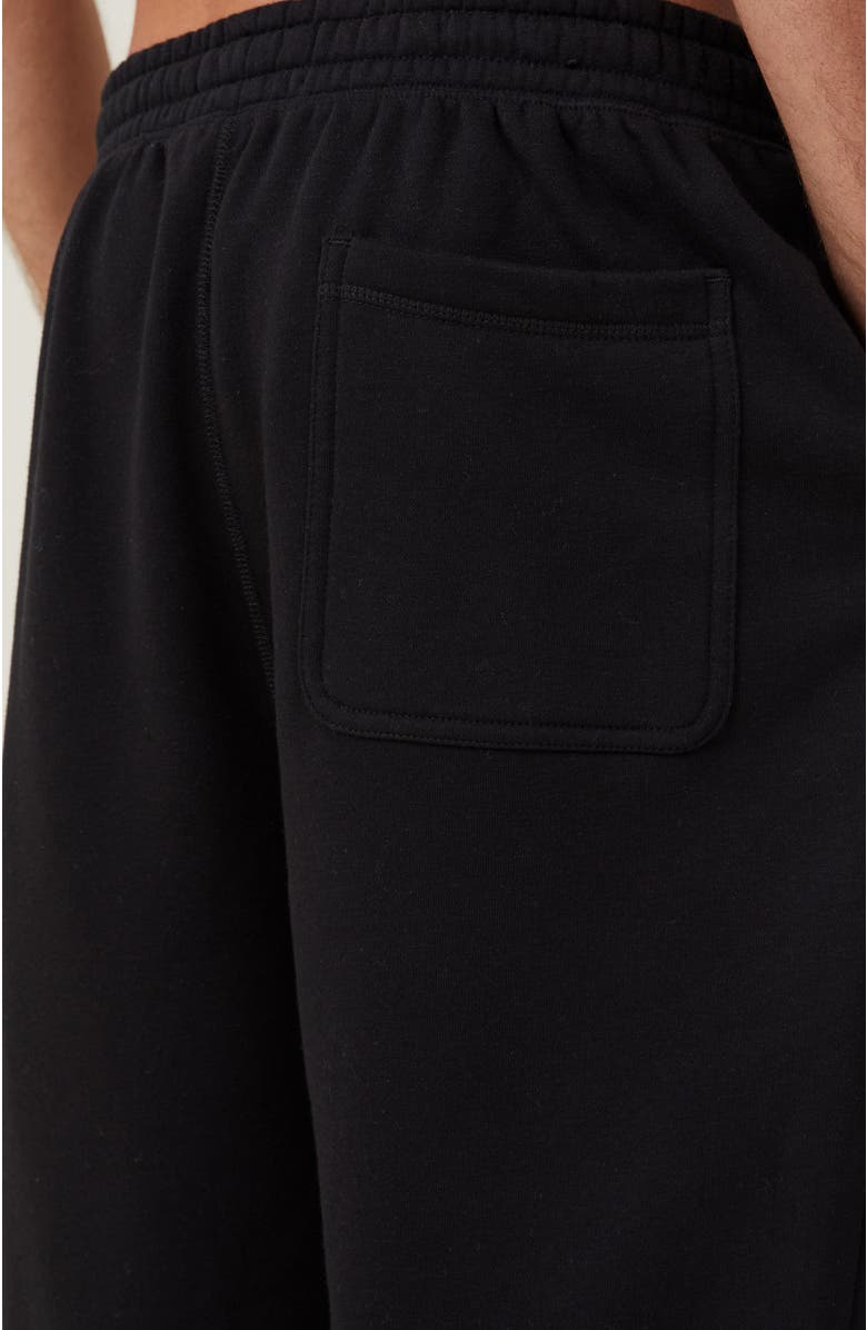 Cotton On Men's Baggy Cuffed Track Pant, Alternate, color, Black