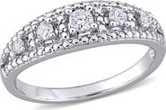 Julianna B. Diamond Anniversary Ring 10k White Gold