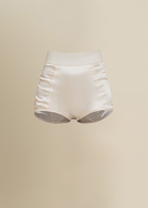 Seraphim Satin Stretch-Fit Knickers