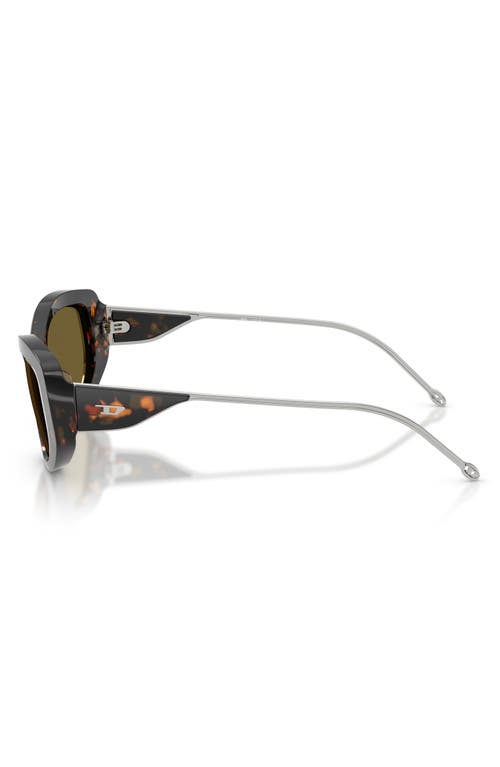 DIESEL DIESEL® GECK-D 54MM OVAL SUNGLASSES