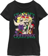 The Nightmare Before Christmas Girls' Season's Creepings Graphic Tee