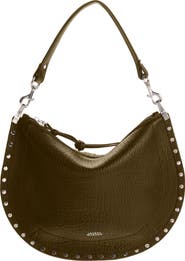 Isabel Marant Oskan Soft Zip Bubble Soft Leather Bag