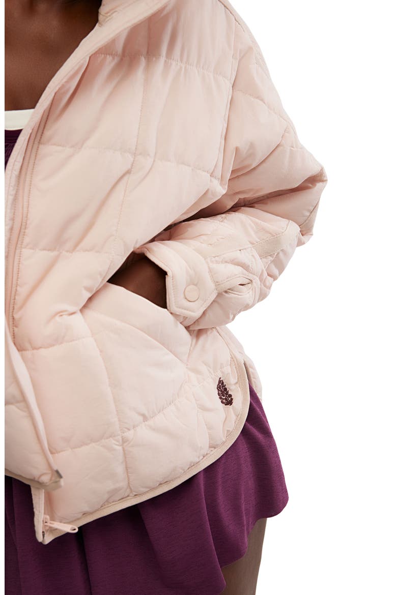 FP Movement Pippa Packable Puffer Jacket, Alternate, color, BALLET SLIPPER